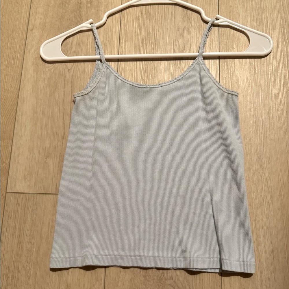 light blue brandy melville/ john galt tank top